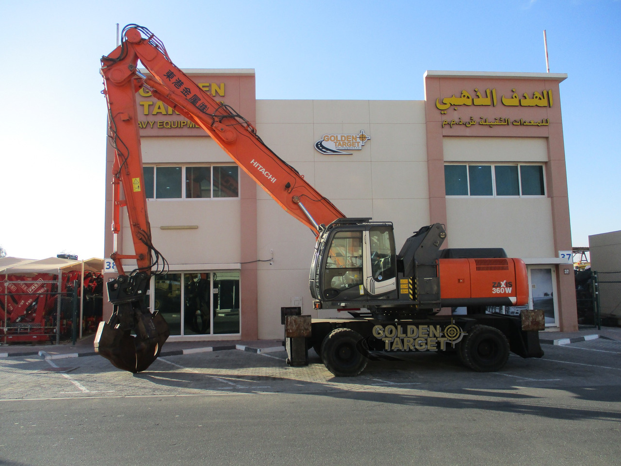 Колесен багер HITACHI ZX360-3 Hydraulic Wheel Excavator: снимка 6