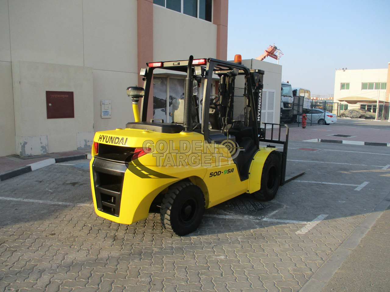 HYUNDAI 50D-9SA Forklift - Дизелов мотокар: снимка 3 HYUNDAI 50D-9SA Forklift - Дизелов мотокар: снимка 3