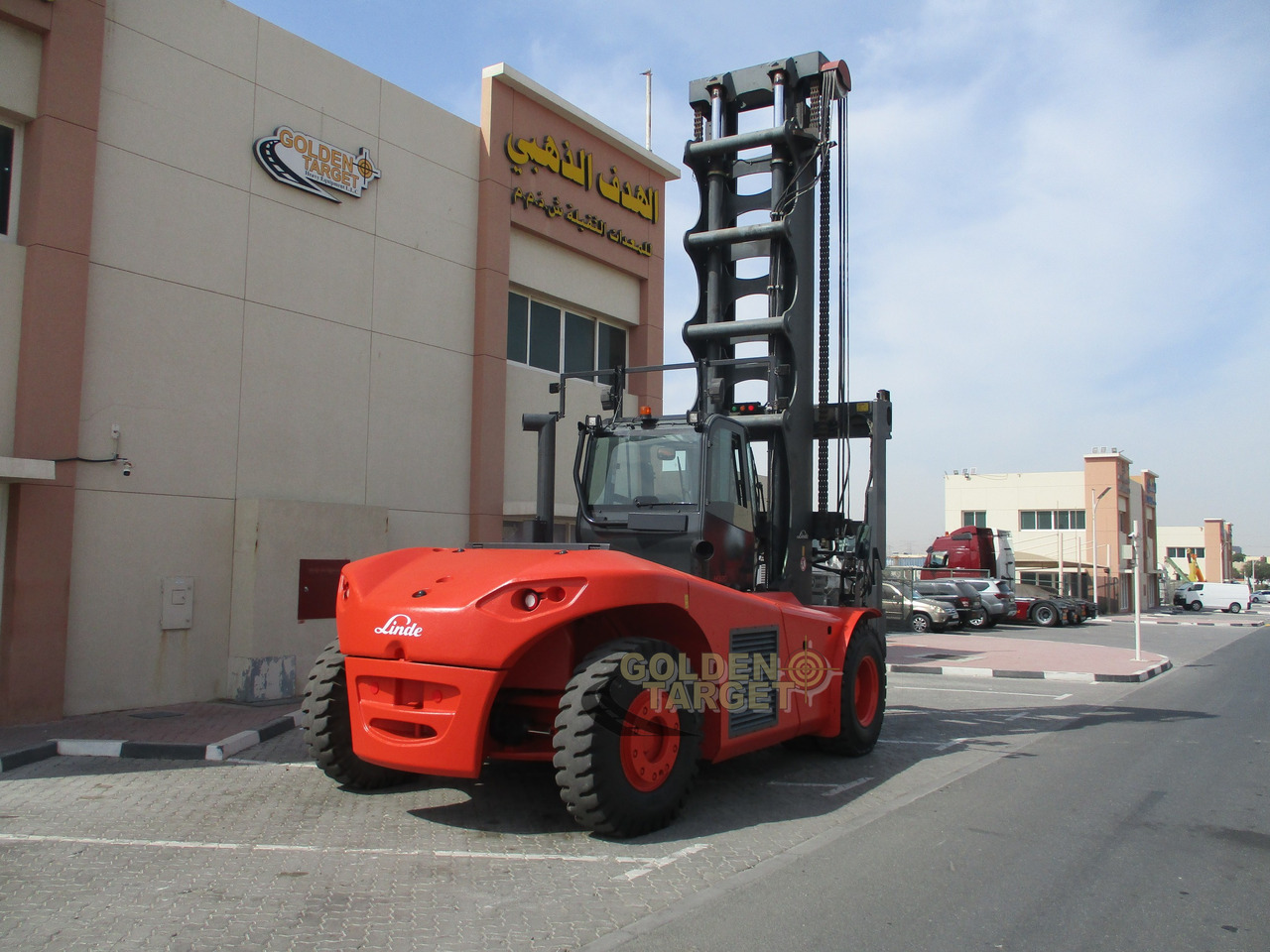 Linde H220 Container Handler - Контейнерен товарач: снимка 3 Linde H220 Container Handler - Контейнерен товарач: снимка 3
