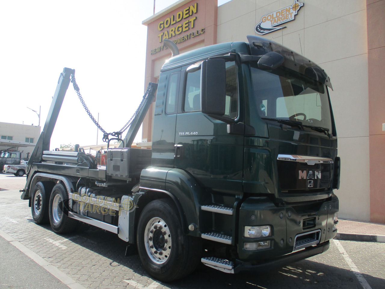 MAN TGS 26.440 6x2 Skip Loader - Мултилифт за контейнери камион: снимка 1 MAN TGS 26.440 6x2 Skip Loader - Мултилифт за контейнери камион: снимка 1