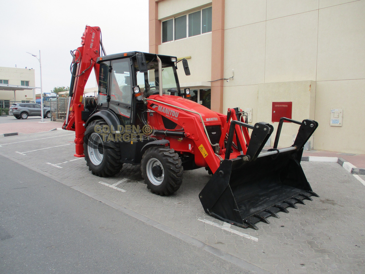MANITOU MBL-X-920 BACKHOE LOADER - Багер-товарач: снимка 1 MANITOU MBL-X-920 BACKHOE LOADER - Багер-товарач: снимка 1