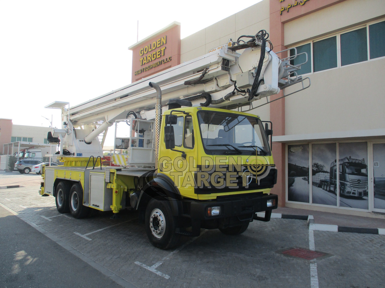 MERCEDES-BENZ 2638 6×4 MANLIFT TRUCK 1998 - Пожарна кола: снимка 1 MERCEDES-BENZ 2638 6×4 MANLIFT TRUCK 1998 - Пожарна кола: снимка 1