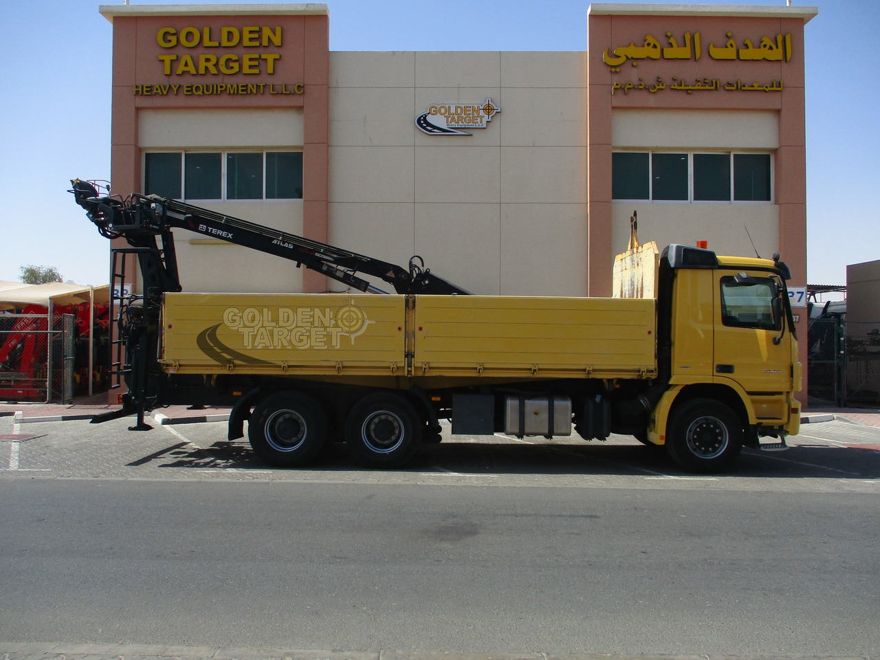 MERCEDES-BENZ ACTROS 2644 6×4 with ATLAS 165.2 Block Crane - Камион с кран: снимка 5 MERCEDES-BENZ ACTROS 2644 6×4 with ATLAS 165.2 Block Crane - Камион с кран: снимка 5