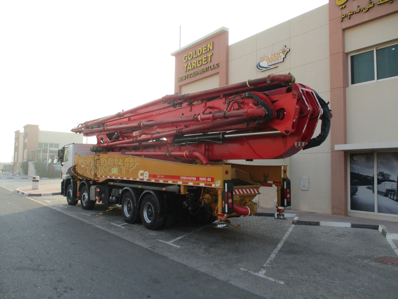 Mercedes ACTROS 4144 8x4 SANY 56m Concrete Pump - Бетон помпа: снимка 4 Mercedes ACTROS 4144 8x4 SANY 56m Concrete Pump - Бетон помпа: снимка 4