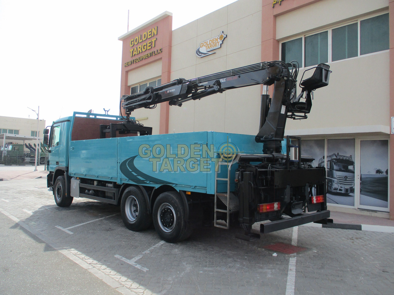 Mercedes-Benz Actros 2641 - Бордови камион, Камион с кран: снимка 4 Mercedes-Benz Actros 2641 - Бордови камион, Камион с кран: снимка 4