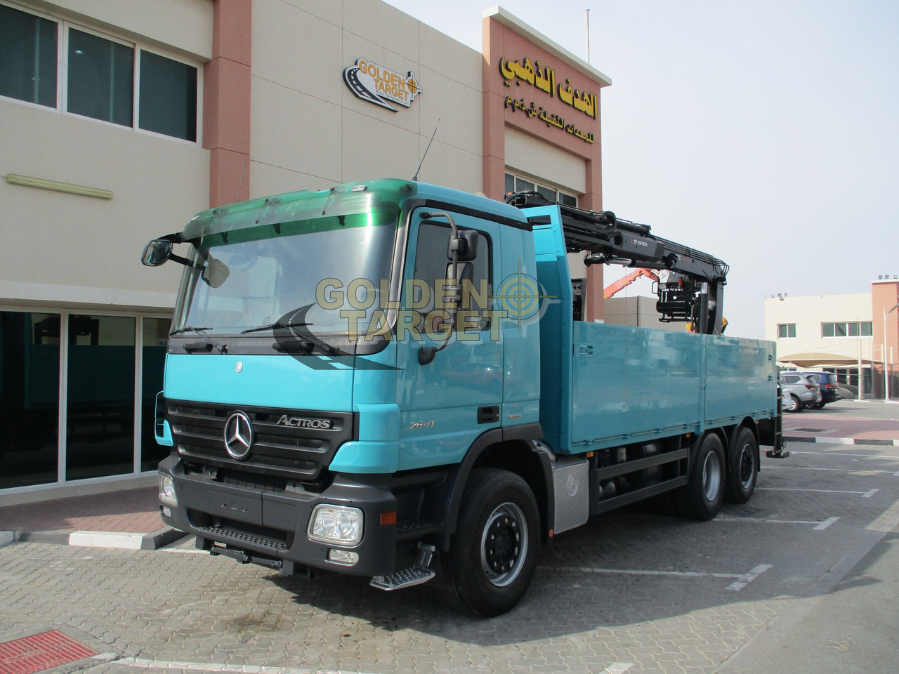 Mercedes-Benz Actros 2641 - Бордови камион, Камион с кран: снимка 2 Mercedes-Benz Actros 2641 - Бордови камион, Камион с кран: снимка 2