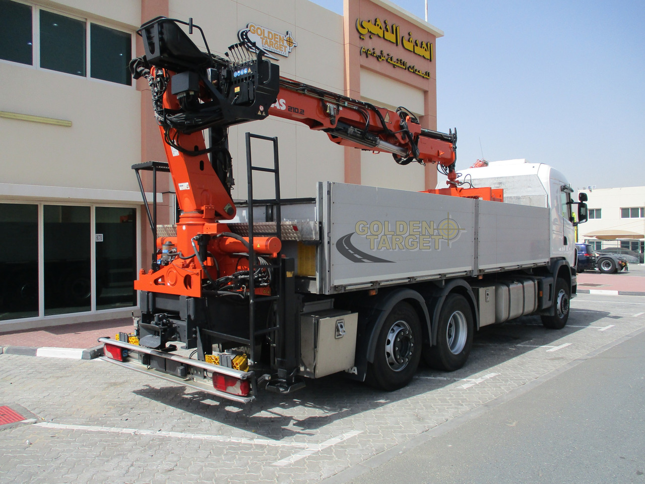 SCANIA G480 6x2 with ATLAS 210.2 Block Crane - Камион с кран: снимка 3 SCANIA G480 6x2 with ATLAS 210.2 Block Crane - Камион с кран: снимка 3