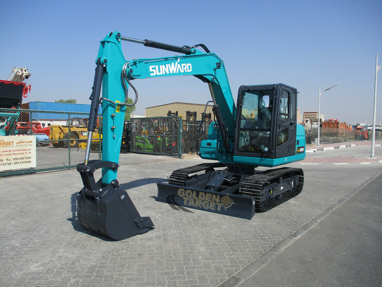 SUNWARD SWE80E9 Mini Hydraulic Excavator - Мини багер: снимка 2 SUNWARD SWE80E9 Mini Hydraulic Excavator - Мини багер: снимка 2