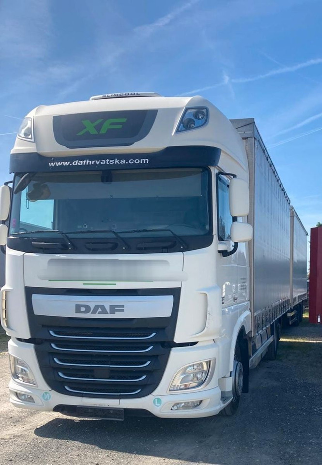 DAF XF 460 SSC 6x2 tandem jumbo - Камион с брезент: снимка 1 DAF XF 460 SSC 6x2 tandem jumbo - Камион с брезент: снимка 1