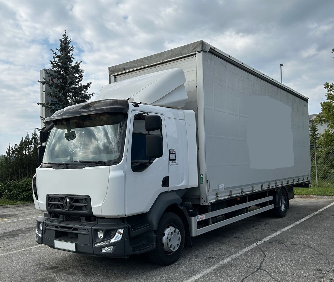 Renault D16 4x2 TILT body 7.70m - Камион с брезент: снимка 1 Renault D16 4x2 TILT body 7.70m - Камион с брезент: снимка 1