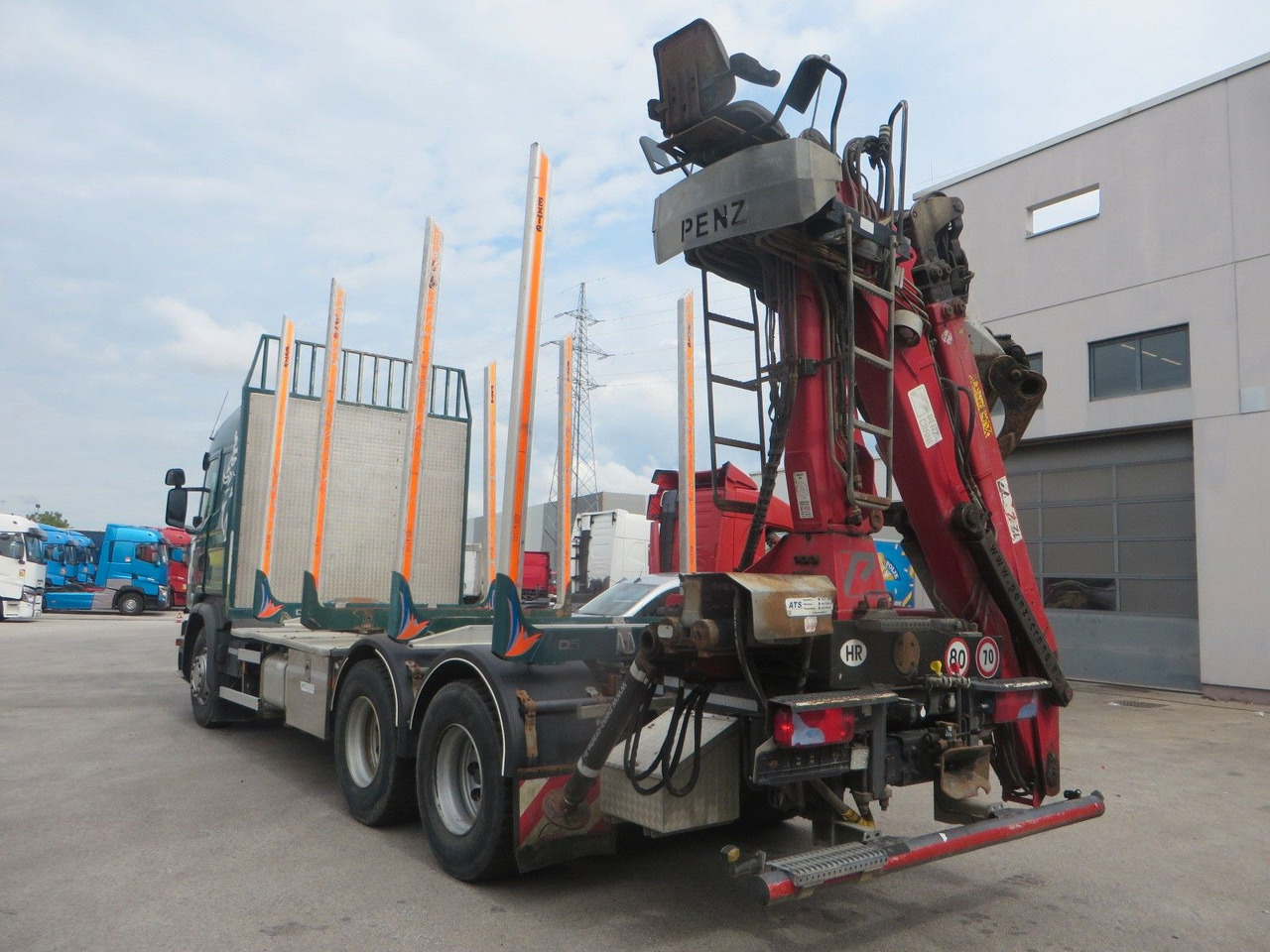 Scania G450 6x4Timber - Камион за дърва, Камион с кран: снимка 4 Scania G450 6x4Timber - Камион за дърва, Камион с кран: снимка 4