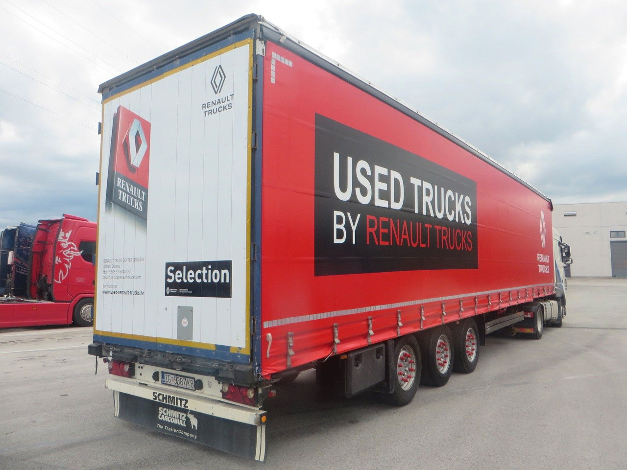 Schmitz Cargobull varios TILT SEMITRAILER -Renault image - Брезентово полуремарке: снимка 3 Schmitz Cargobull varios TILT SEMITRAILER -Renault image - Брезентово полуремарке: снимка 3