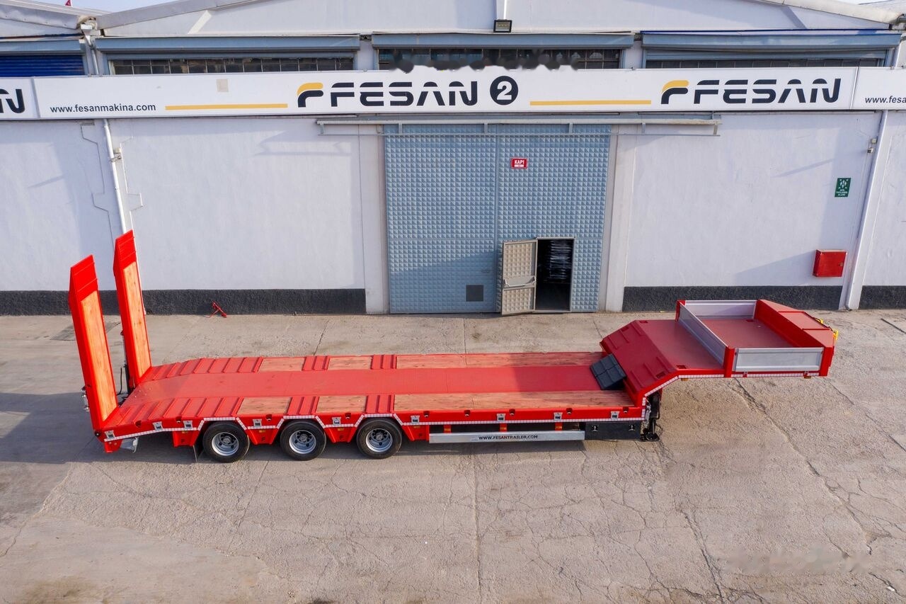 Fesan 3 AXLES LOWBED - Нискорамна площадка полуремарке: снимка 1 Fesan 3 AXLES LOWBED - Нискорамна площадка полуремарке: снимка 1