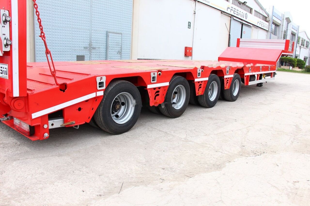 Fesan 4 AXLES LOWBED - Нискорамна площадка полуремарке: снимка 4 Fesan 4 AXLES LOWBED - Нискорамна площадка полуремарке: снимка 4