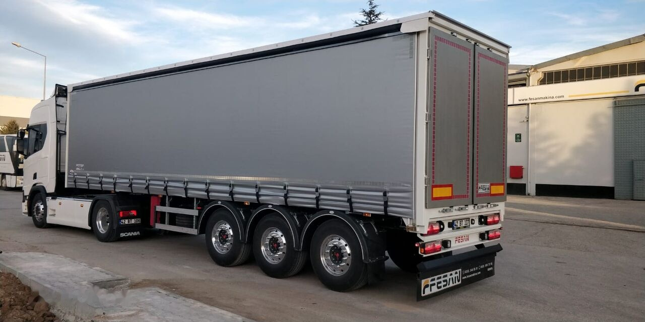 Fesan NEW CURTAINSIDER FE-TEN-03 - Брезентово полуремарке: снимка 2 Fesan NEW CURTAINSIDER FE-TEN-03 - Брезентово полуремарке: снимка 2