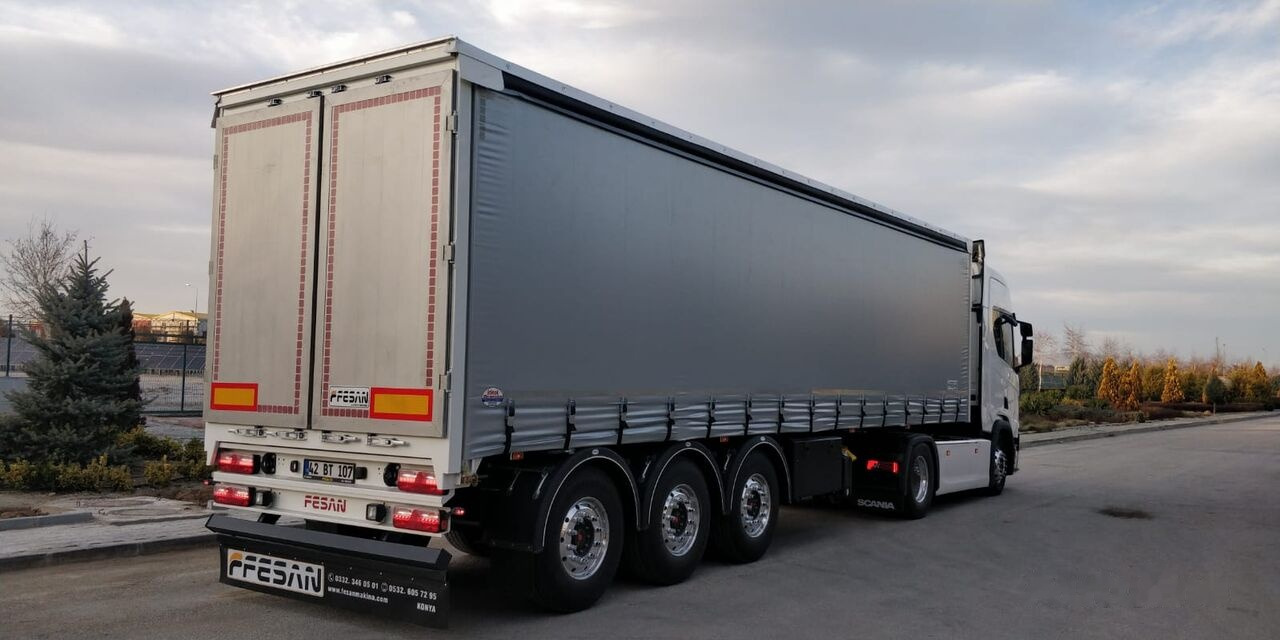 Fesan NEW CURTAINSIDER FE-TEN-03 - Брезентово полуремарке: снимка 3 Fesan NEW CURTAINSIDER FE-TEN-03 - Брезентово полуремарке: снимка 3