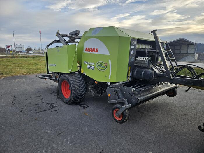 Claas Rollant 355 RC Uniwrap - Рулонна сламопреса, Машина за фолиране: снимка 2 Claas Rollant 355 RC Uniwrap - Рулонна сламопреса, Машина за фолиране: снимка 2