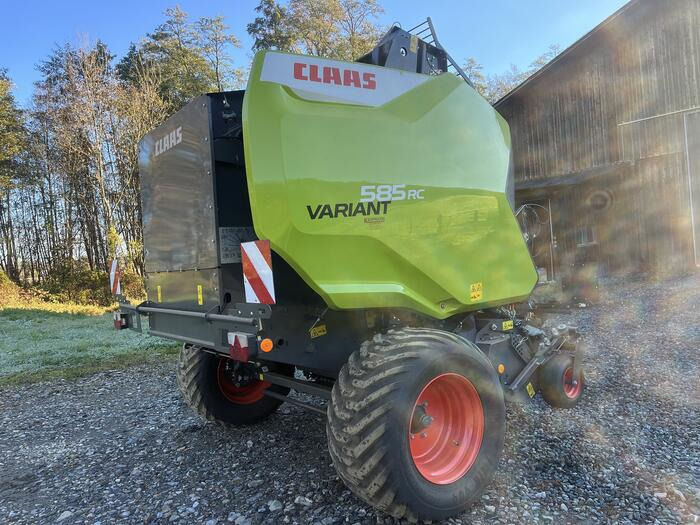 Claas Variant 585 RC - Рулонна сламопреса: снимка 5 Claas Variant 585 RC - Рулонна сламопреса: снимка 5
