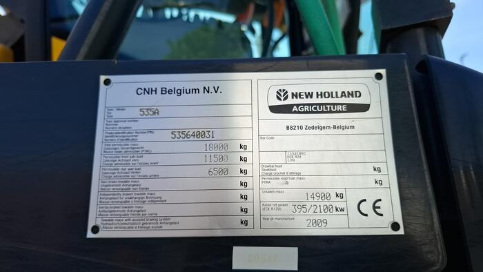 Силажокомбайн New Holland FR 9060: снимка 7