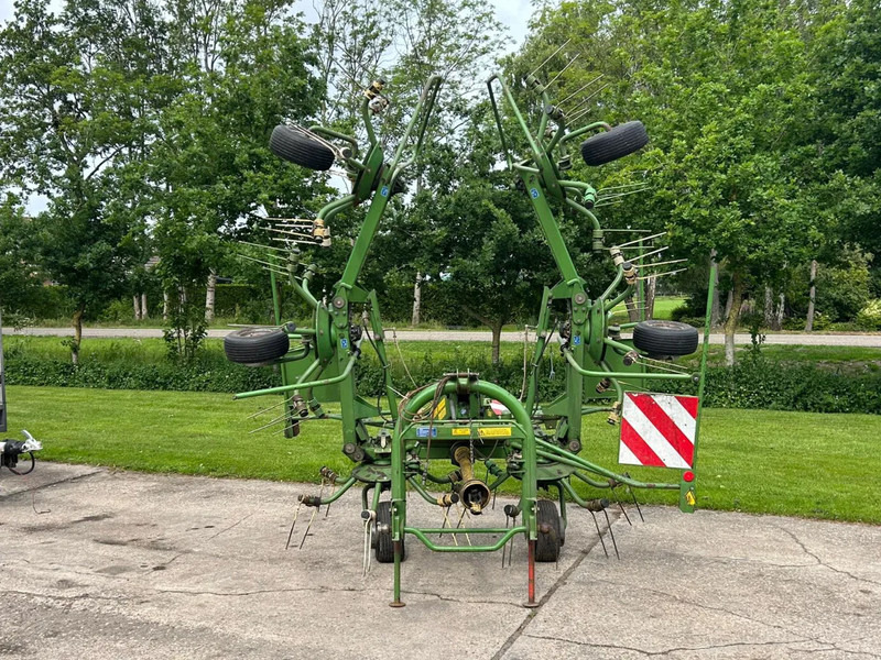 Krone KW 6.40 schudder schuilstelling hooibouw 6 elements - Гребло/ Сенообръщачка: снимка 2 Krone KW 6.40 schudder schuilstelling hooibouw 6 elements - Гребло/ Сенообръщачка: снимка 2