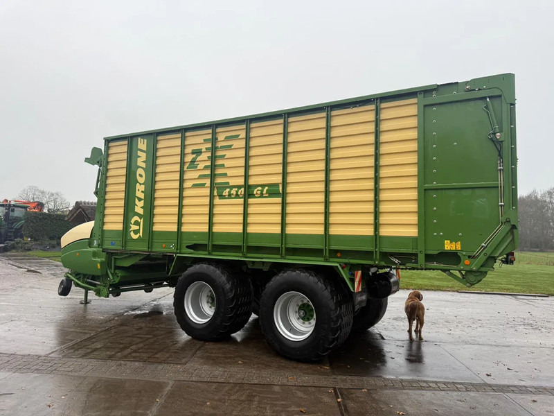 Krone ZX 450 GL Ladewagen 1996 vrachten! Opraapwagen - Селскостопанска техника: снимка 3 Krone ZX 450 GL Ladewagen 1996 vrachten! Opraapwagen - Селскостопанска техника: снимка 3