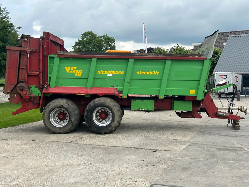 Strautmann VS 16 mestwagen Breedstrooier Mest Compost - Разпръсквач за оборски тор: снимка 4 Strautmann VS 16 mestwagen Breedstrooier Mest Compost - Разпръсквач за оборски тор: снимка 4