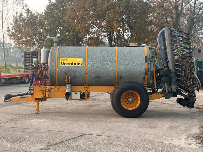 Цистерна за течен тор Veenhuis VMB 7500 + bemester slootsmid: снимка 6