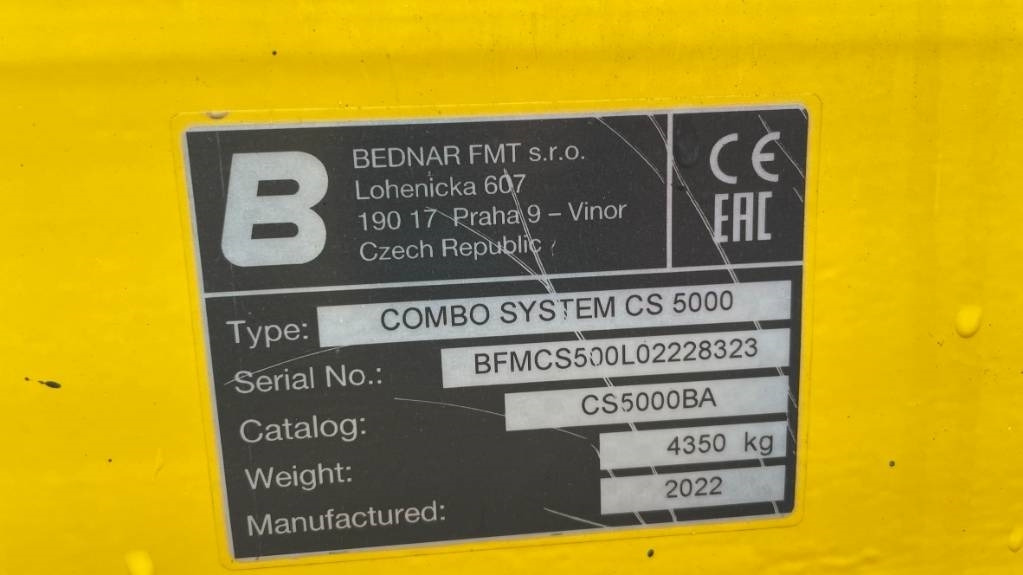 Bednar ComboSystem CS 5000 - Сеялка: снимка 4 Bednar ComboSystem CS 5000 - Сеялка: снимка 4