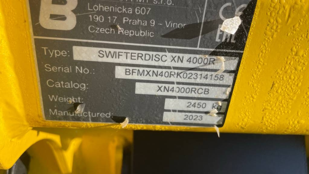 Bednar SWIFTERDISC XN 4000 R - Дискова брана: снимка 2 Bednar SWIFTERDISC XN 4000 R - Дискова брана: снимка 2