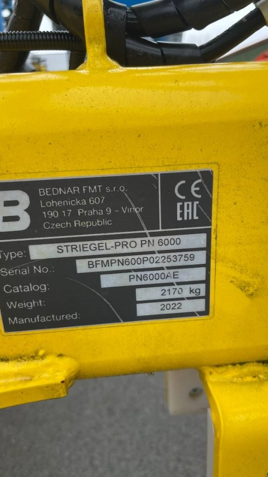 Bednar Streigel PN 6000 - Пружинна брана: снимка 4 Bednar Streigel PN 6000 - Пружинна брана: снимка 4