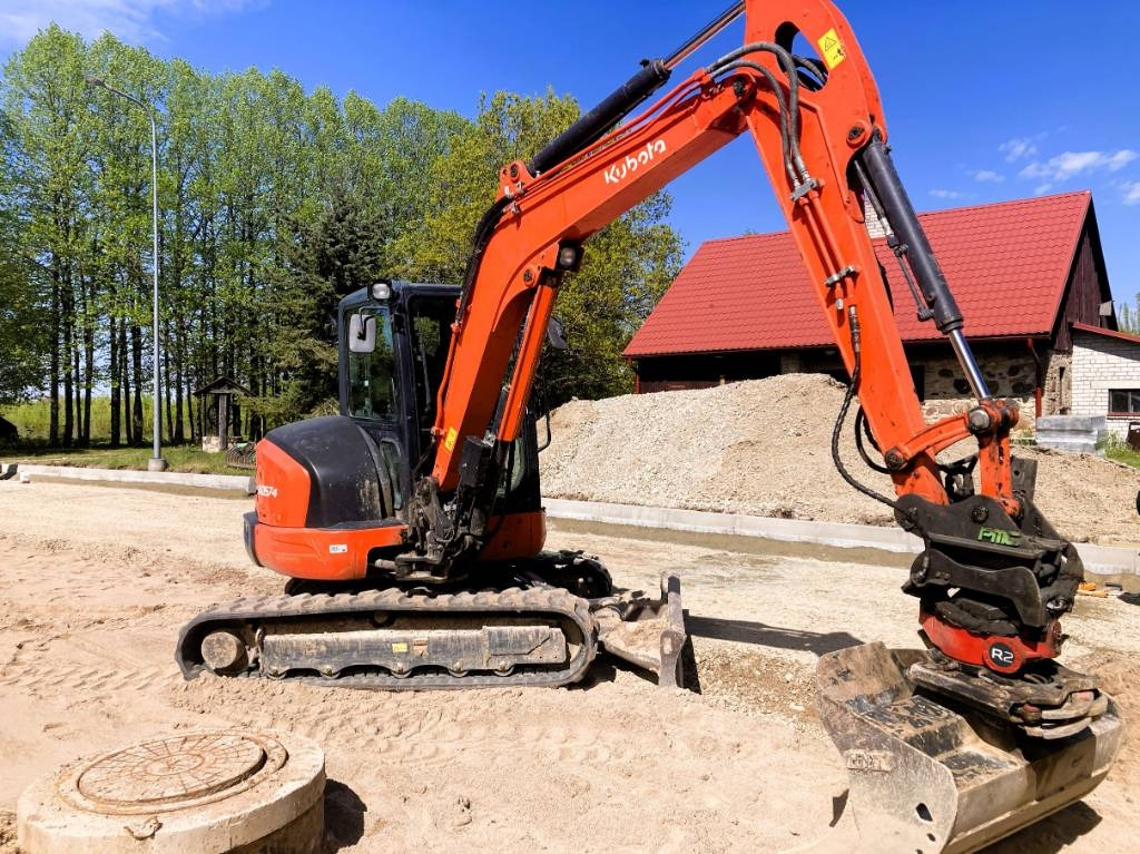 Kubota KX 057-4 - Мини багер: снимка 2 Kubota KX 057-4 - Мини багер: снимка 2