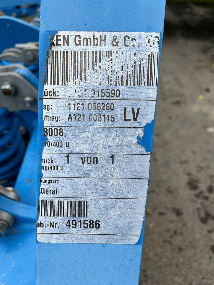 Lemken Rubin 10/400 U - Дискова брана: снимка 5 Lemken Rubin 10/400 U - Дискова брана: снимка 5