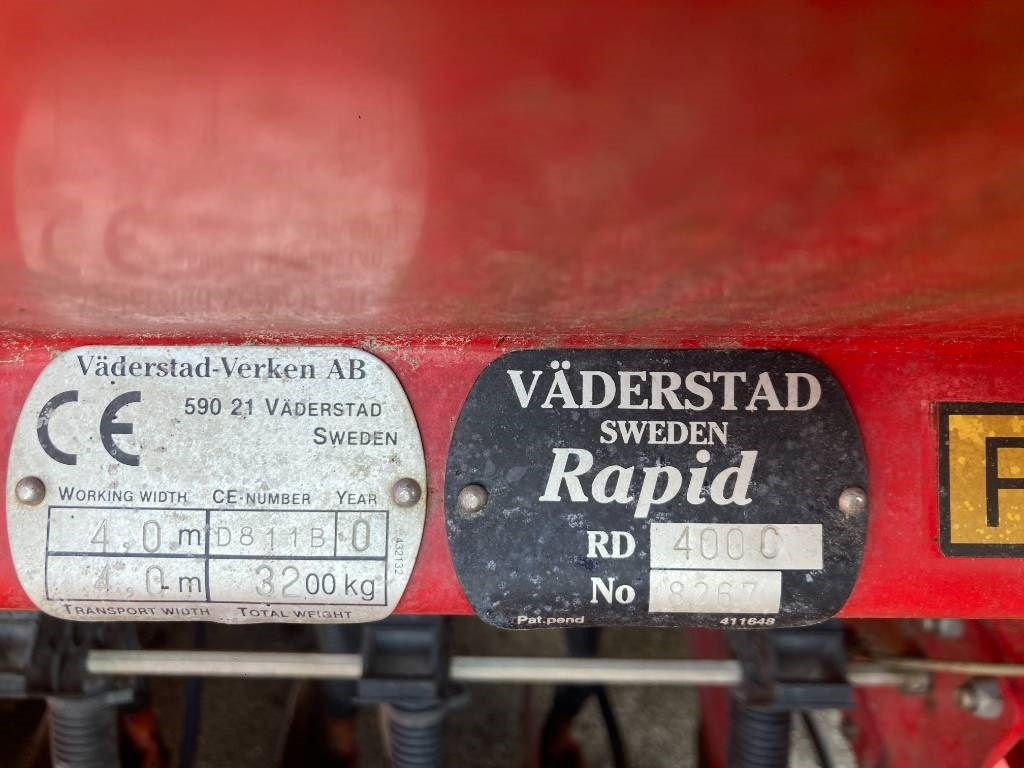 Комбинирана сеялка Vaderstad Rapid 400C: снимка 14