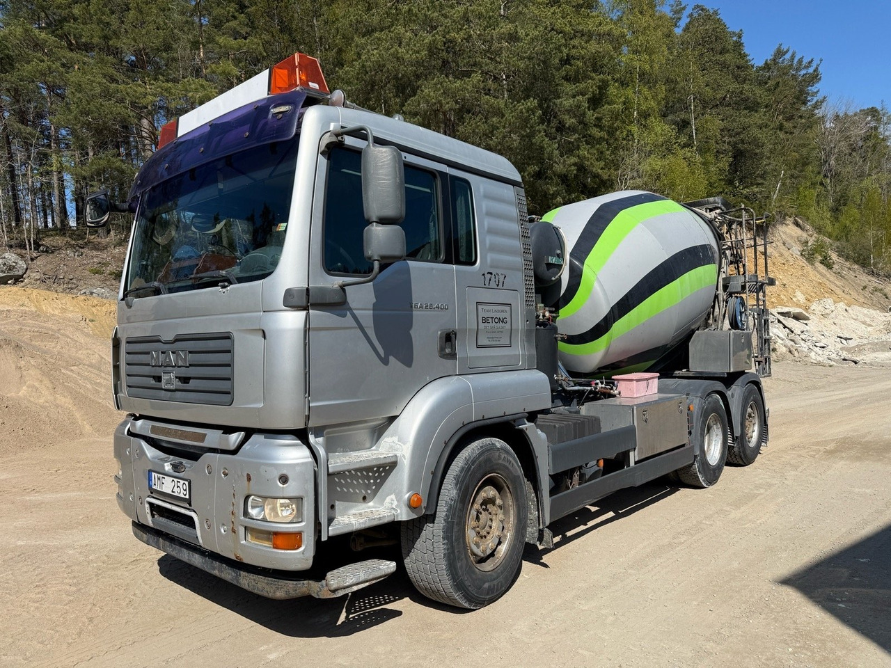Betongbil MAN TGA 26,400 6X2-2 BL -2007 | Kart - Бетоновоз: снимка 1 Betongbil MAN TGA 26,400 6X2-2 BL -2007 | Kart - Бетоновоз: снимка 1