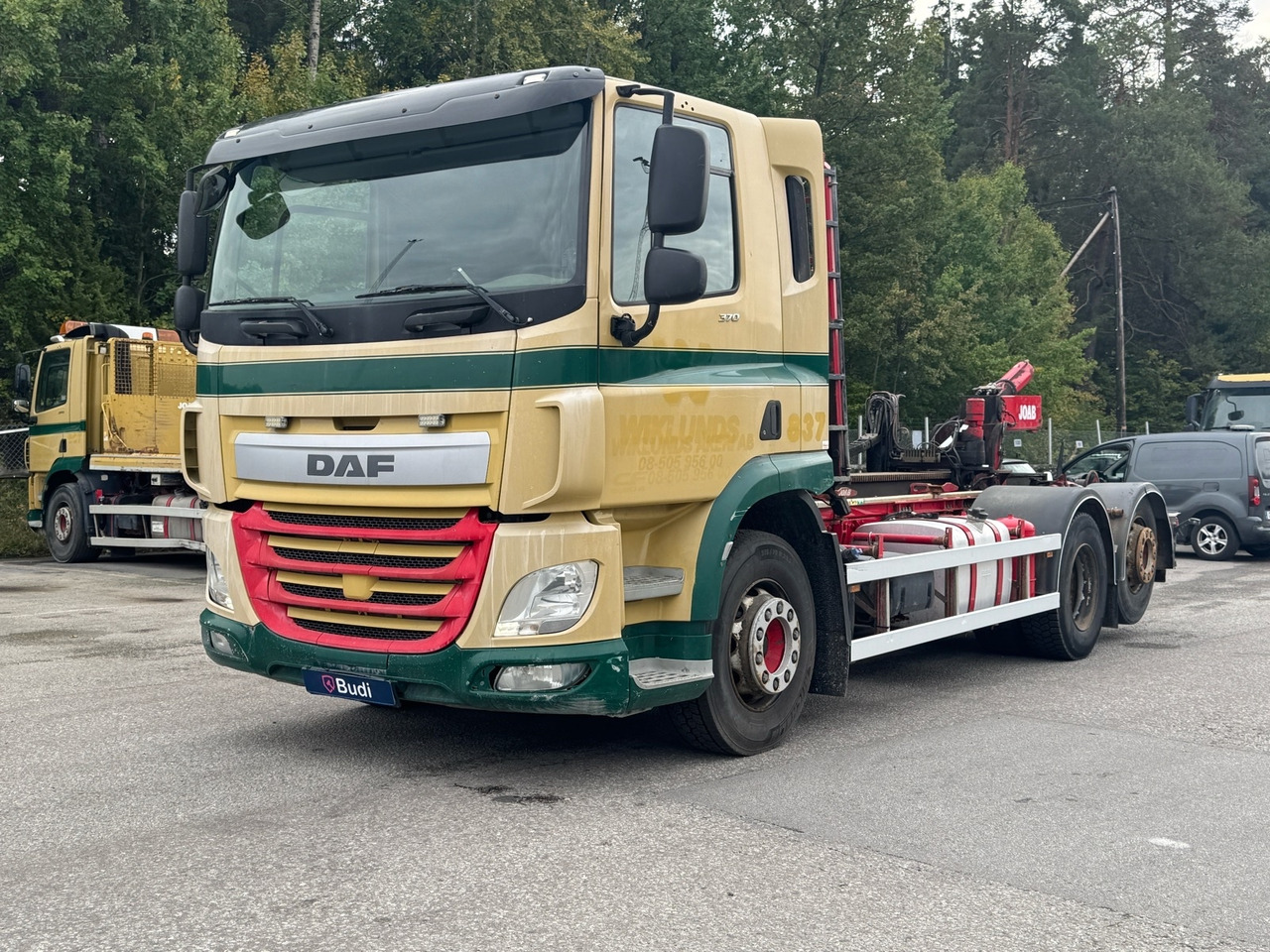 Garageväxlare DAF FAN CF370Y -2014 | JOAB - Мултилифт с кука камион: снимка 1 Garageväxlare DAF FAN CF370Y -2014 | JOAB - Мултилифт с кука камион: снимка 1