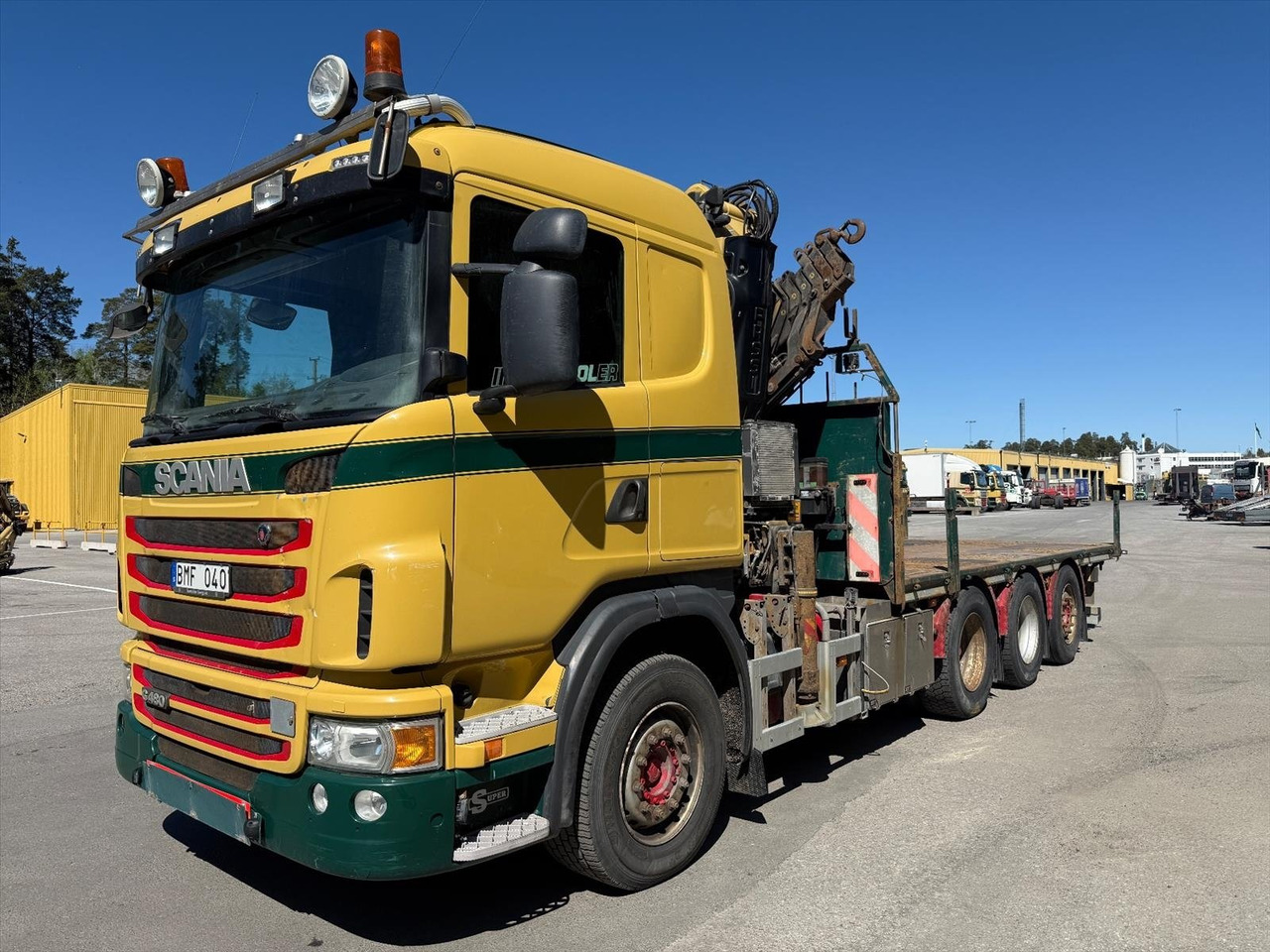 Kranbil SCANIA G480LB8X4-4HNB -2012 | Fassi F455 | Opticruise - Камион с кран: снимка 1 Kranbil SCANIA G480LB8X4-4HNB -2012 | Fassi F455 | Opticruise - Камион с кран: снимка 1