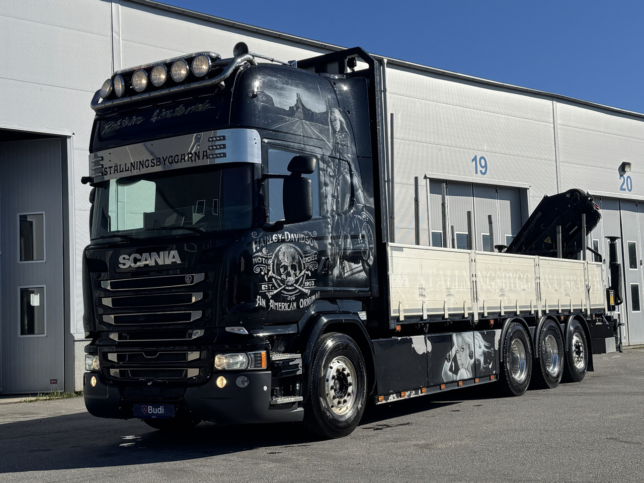 Kranbil Scania R520LB 8X4*4 | Palfinger 23T - Бордови камион, Камион с кран: снимка 1 Kranbil Scania R520LB 8X4*4 | Palfinger 23T - Бордови камион, Камион с кран: снимка 1