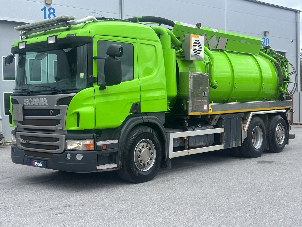 Slamsugare Scania P400 6X2-4 -2012 | Korp & Son | ADR - Каналопочистваща машина: снимка 1 Slamsugare Scania P400 6X2-4 -2012 | Korp & Son | ADR - Каналопочистваща машина: снимка 1
