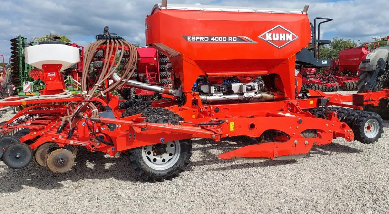 Kuhn ESPRO 4000 RC med frø-udstyr - Сеялка: снимка 2 Kuhn ESPRO 4000 RC med frø-udstyr - Сеялка: снимка 2