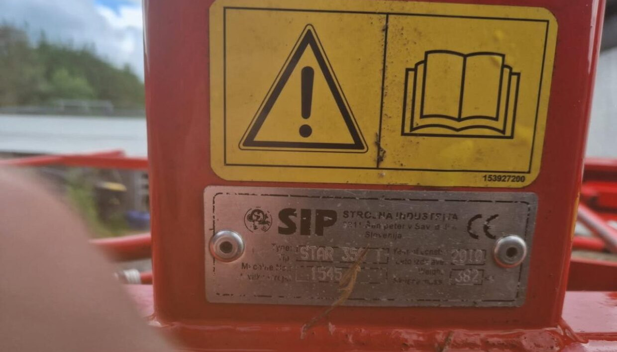 SIP 350 T rive - Гребло/ Сенообръщачка: снимка 4 SIP 350 T rive - Гребло/ Сенообръщачка: снимка 4