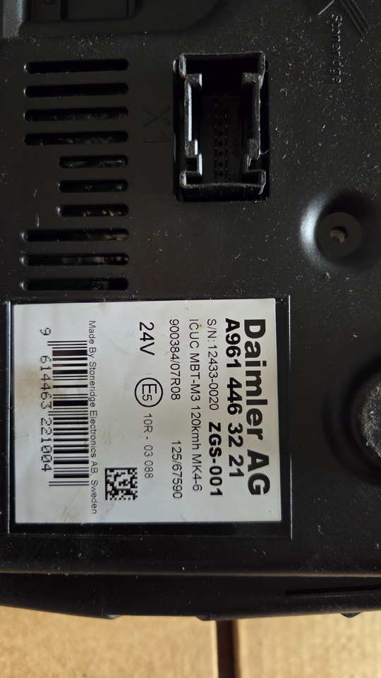 MERCEDES-BENZ INSTRUMENT PANEL ACTROS -ATEGO - Табло за Камион: снимка 5 MERCEDES-BENZ INSTRUMENT PANEL ACTROS -ATEGO - Табло за Камион: снимка 5