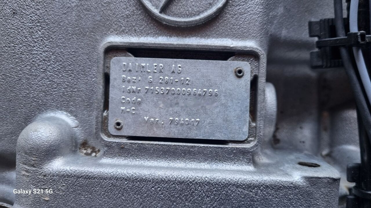 MERCEDES-BENZ Mercedes-Benz MERCEDES ACTROS MP3 715370 Mercedes-Benz ACTROS MP3 - Скоростна кутия за Камион: снимка 2 MERCEDES-BENZ Mercedes-Benz MERCEDES ACTROS MP3 715370 Mercedes-Benz ACTROS MP3 - Скоростна кутия за Камион: снимка 2