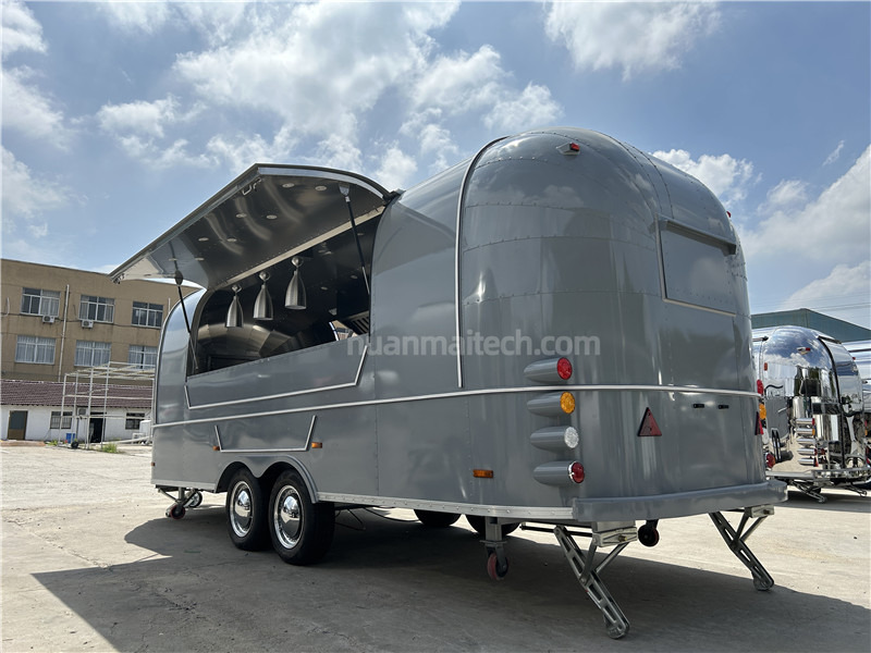 Burger Food Truck Grey Airstream Food Trailer=,Coffee Trailer - Търговска каравана: снимка 5 Burger Food Truck Grey Airstream Food Trailer=,Coffee Trailer - Търговска каравана: снимка 5