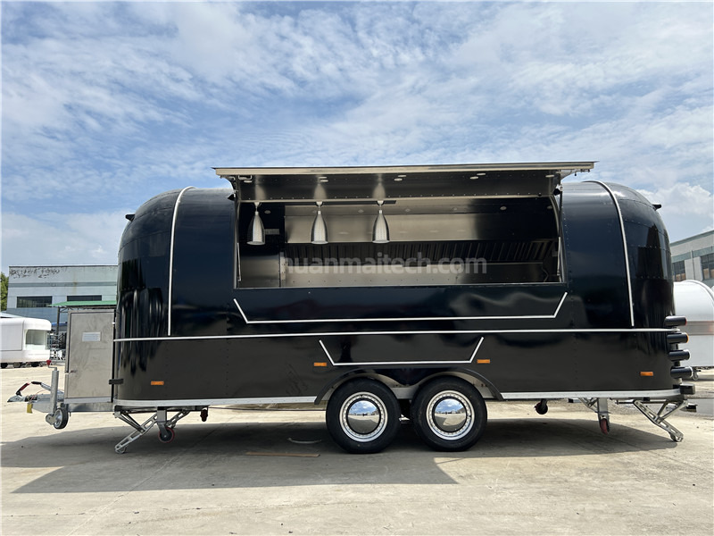 Burger Van Black Airstream Food Truck,Food Trailer,foodtruck - Търговска каравана: снимка 5 Burger Van Black Airstream Food Truck,Food Trailer,foodtruck - Търговска каравана: снимка 5