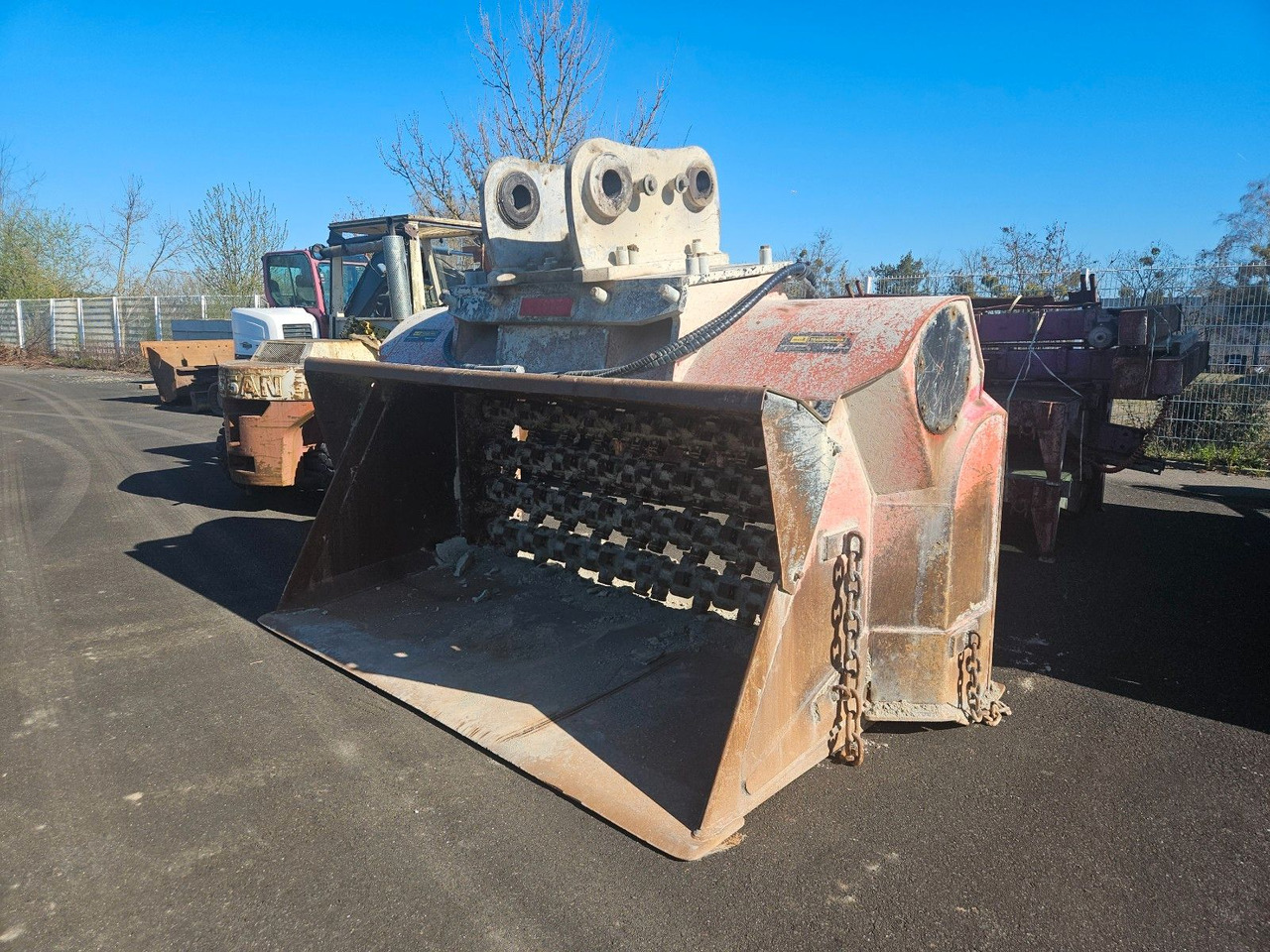 Allu DH4-27x75 Schaufelseparator Crusher bucket - Кофа за сортиране: снимка 2 Allu DH4-27x75 Schaufelseparator Crusher bucket - Кофа за сортиране: снимка 2