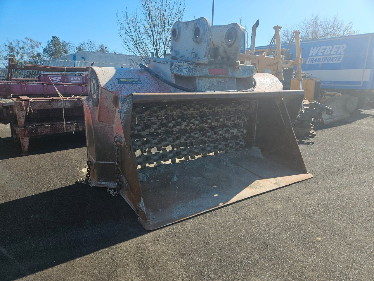 Allu DH4-27x75 Schaufelseparator Crusher bucket - Кофа за сортиране: снимка 1 Allu DH4-27x75 Schaufelseparator Crusher bucket - Кофа за сортиране: снимка 1