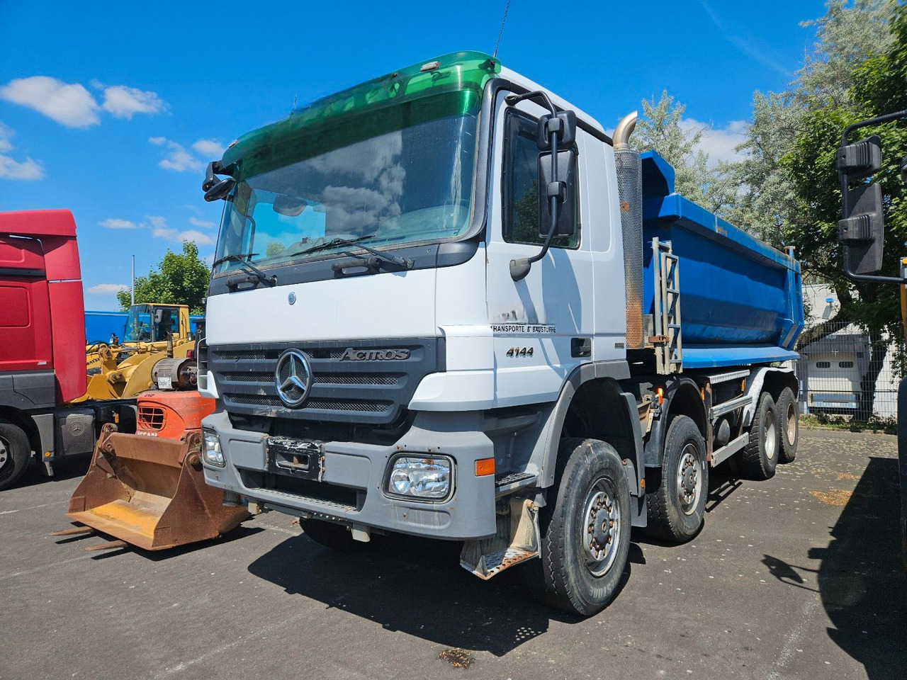 Mercedes-Benz Actros 4144 8x8 Hinterkipper - Самосвал камион: снимка 1 Mercedes-Benz Actros 4144 8x8 Hinterkipper - Самосвал камион: снимка 1