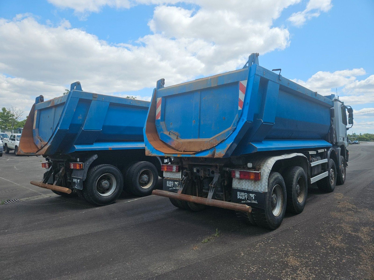 Mercedes-Benz Actros 4144 8x8 Hinterkipper - Самосвал камион: снимка 3 Mercedes-Benz Actros 4144 8x8 Hinterkipper - Самосвал камион: снимка 3