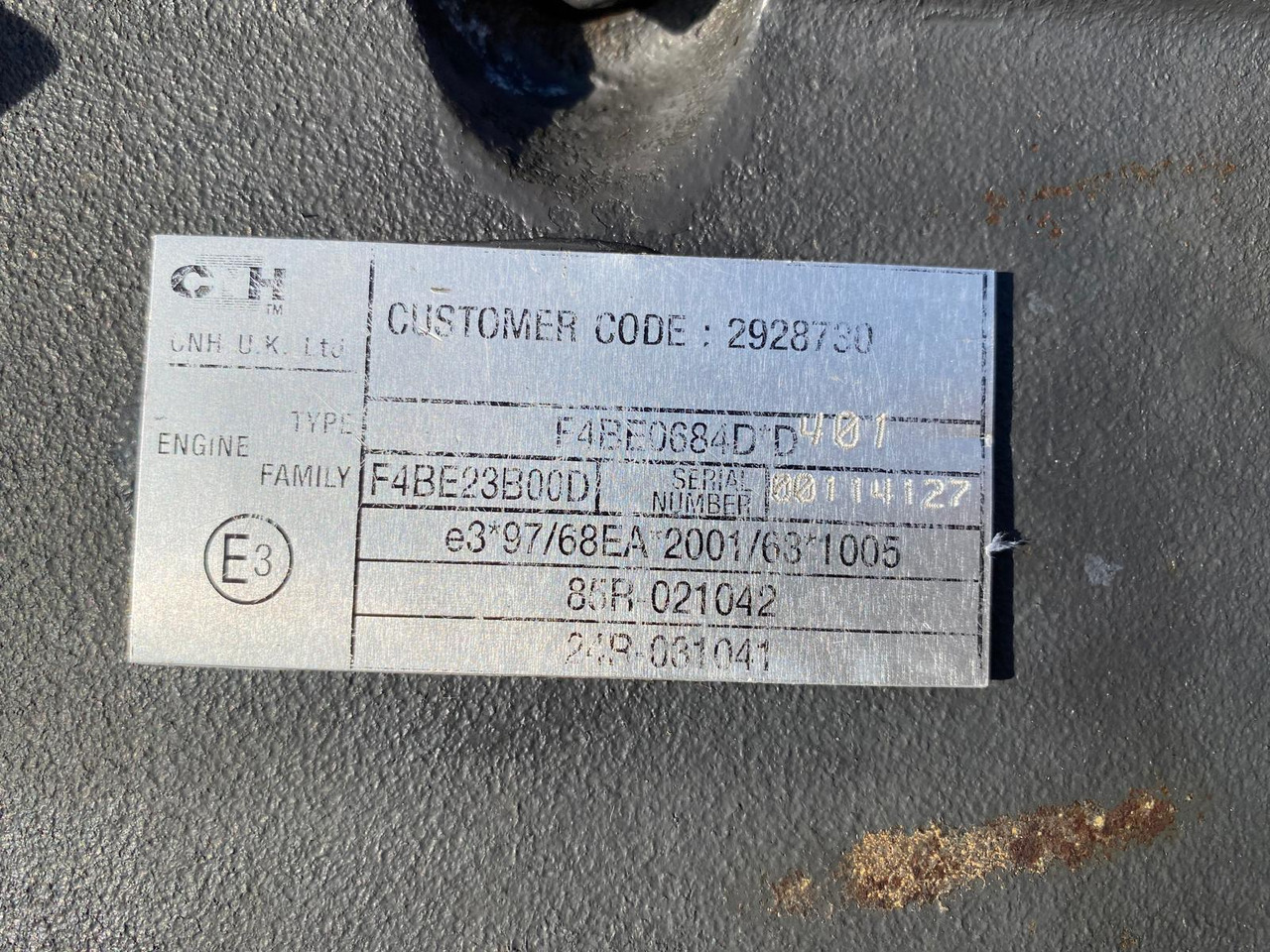 CNH Iveco F4BE 0684D aus Case WX 165 - Двигател за Строителна техника: снимка 3 CNH Iveco F4BE 0684D aus Case WX 165 - Двигател за Строителна техника: снимка 3