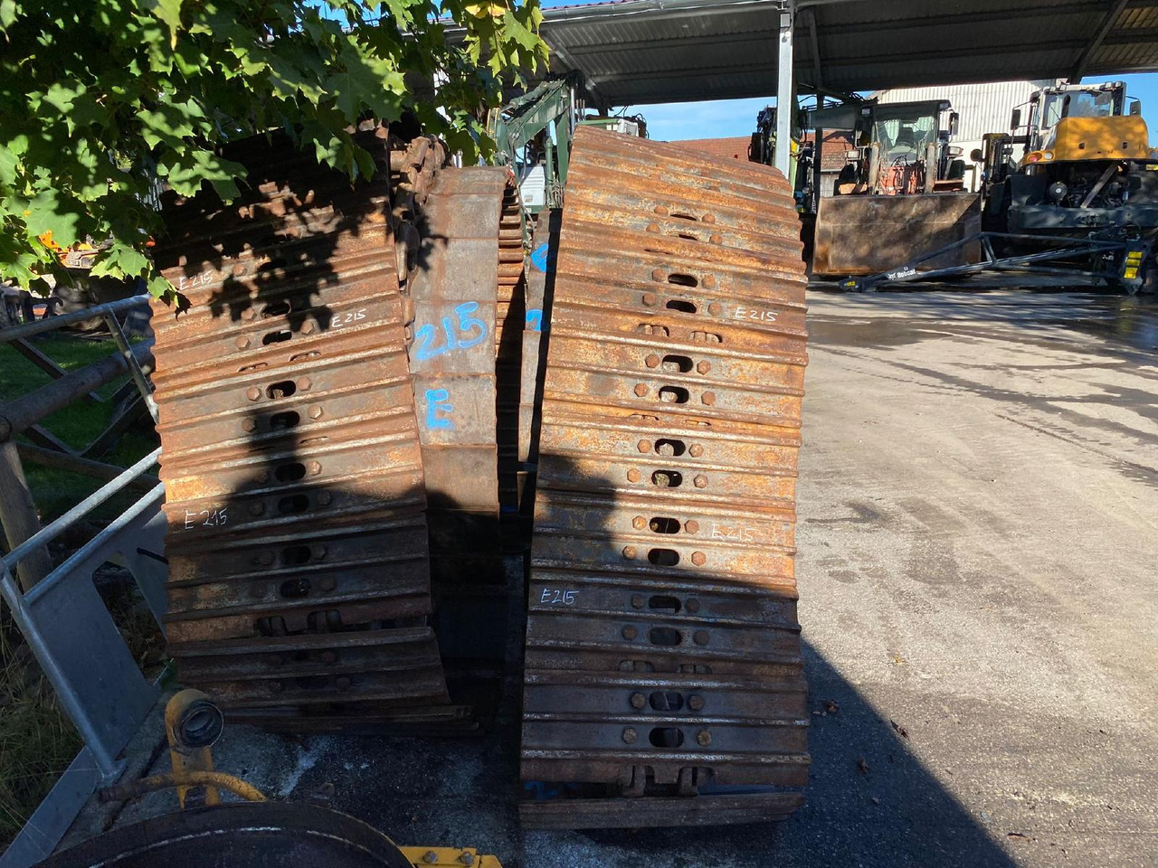 Fiat-Kobelco E215 - Гумени/ Метални вериги за Строителна техника: снимка 2 Fiat-Kobelco E215 - Гумени/ Метални вериги за Строителна техника: снимка 2